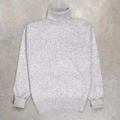 William Lockie x Frans Boone Super Geelong Roll Neck Silver