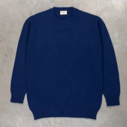 William Lockie x Frans Boone Inigo Baby Lambswool Crew Neck Inchiostro