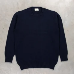 William Lockie x Frans Boone Inigo Baby Lambswool Crew Neck Marino