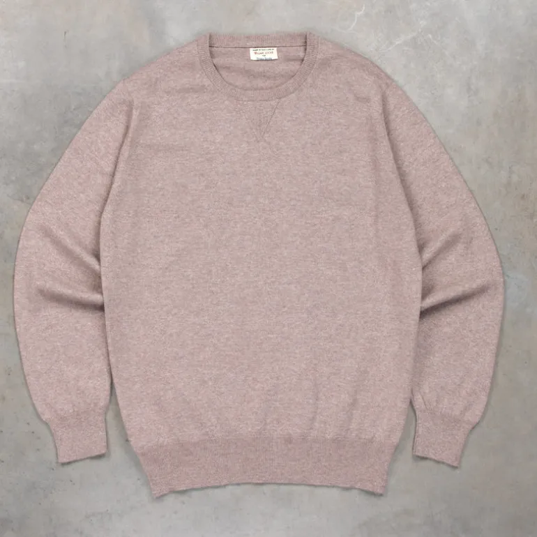 William Lockie x Frans Boone Odyssey Cash/Cotton Sweater Lynx