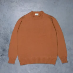 William Lockie x Frans Boone Nis Cashmere Crew Neck Toffee