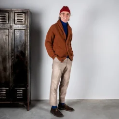 William Lockie x Frans Boone Cashmere Cardigan Steve Volkan