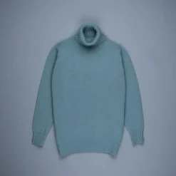 William Lockie x Frans Boone Tip Super Geelong Roll Neck Purslane