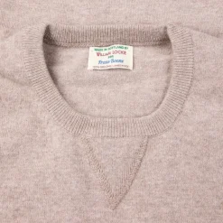 William Lockie x Frans Boone Super Geelong Vintage Fit Sweater Mushroom