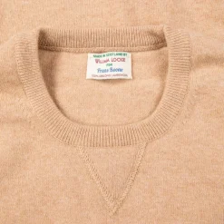 William Lockie x Frans Boone Super Geelong Vintage fit sweater Sandstorm