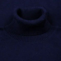 William Lockie x Frans Boone Rob Cashmere Roll-Neck Blackberry