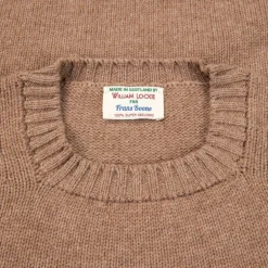 William Lockie x Frans Boone Inigo Baby Lambswool Crew Neck Berbero