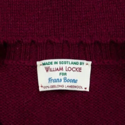 William Lockie x Frans Boone Tip Super Geelong Crew Neck Damson