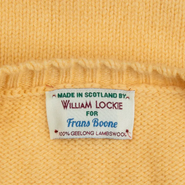 William Lockie x Frans Boone Tip Super Geelong Crew Neck Canary