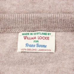 William Lockie x Frans Boone Super Geelong Vintage Fit Sweater Mushroom