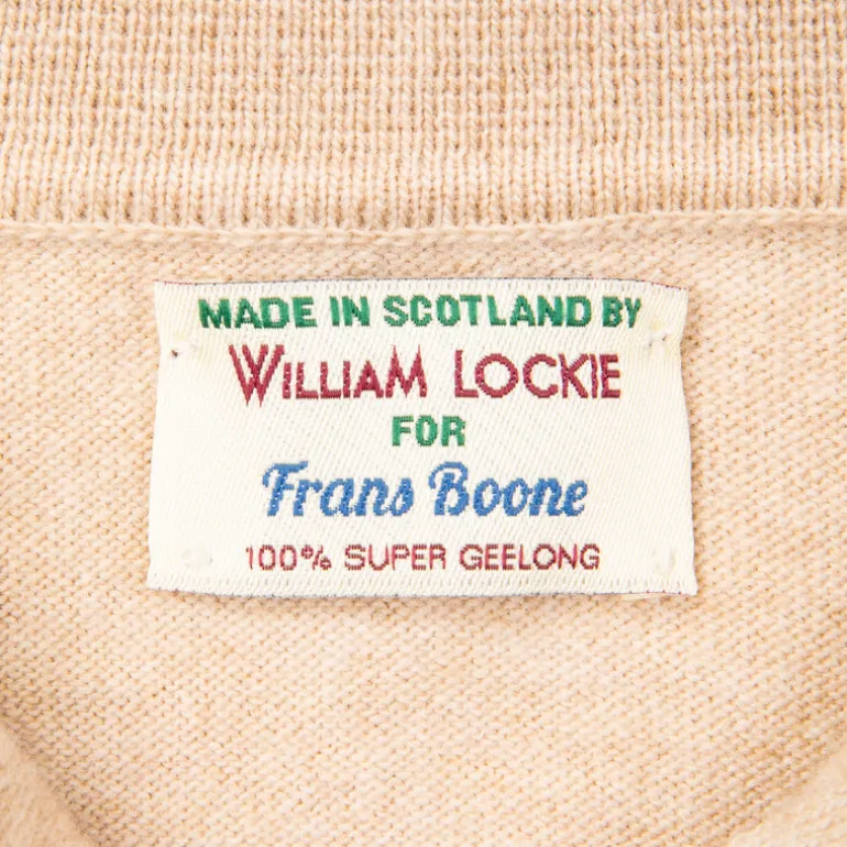William Lockie x Frans Boone Super Geelong Polo Oatmeal