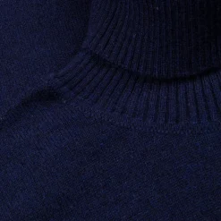 William Lockie x Frans Boone Rob Cashmere Roll-Neck Blackberry