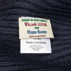 William Lockie x Frans Boone Royal Rib Cashmere Hat Astrakhan