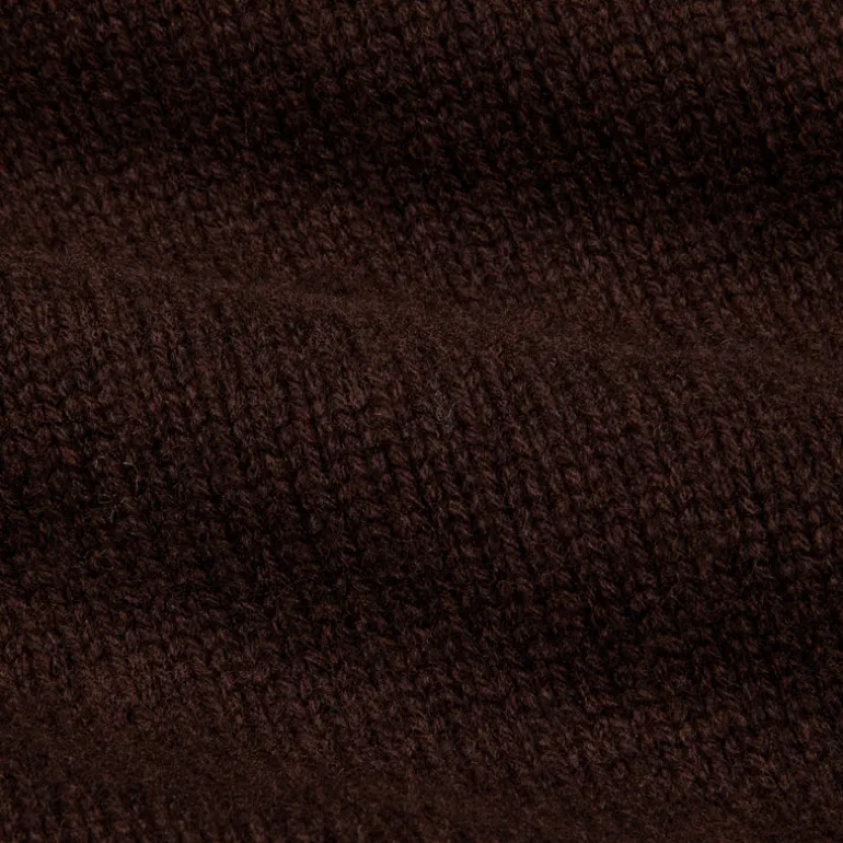 William Lockie x Frans Boone Inigo Baby Lambswool Roll Neck Caffe