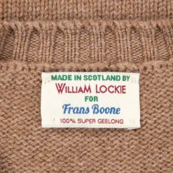 William Lockie x Frans Boone Inigo Baby Lambswool Crew Neck Berbero