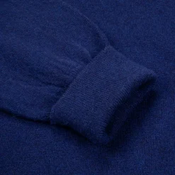 William Lockie x Frans Boone Super Geelong Roll Neck British Blue