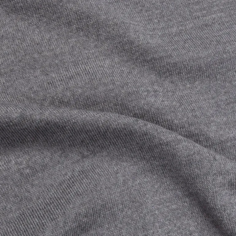 William Lockie x Frans Boone 30 gauge Loro Piana merino's Sweater Crew Neck Flannel