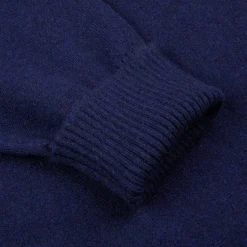 William Lockie x Frans Boone Rob Cashmere Roll-Neck Blackberry