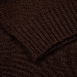 William Lockie x Frans Boone Inigo Baby Lambswool Roll Neck Caffe