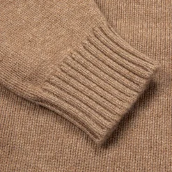 William Lockie x Frans Boone Inigo Baby Lambswool Crew Neck Berbero