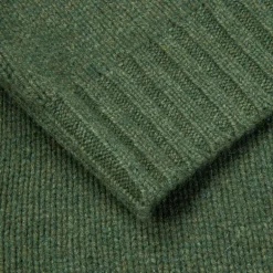 William Lockie x Frans Boone Alain Lambswool Crew Neck Rosemary