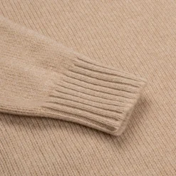 William Lockie x Frans Boone Tip Super Geelong Roll Neck Sandstorm