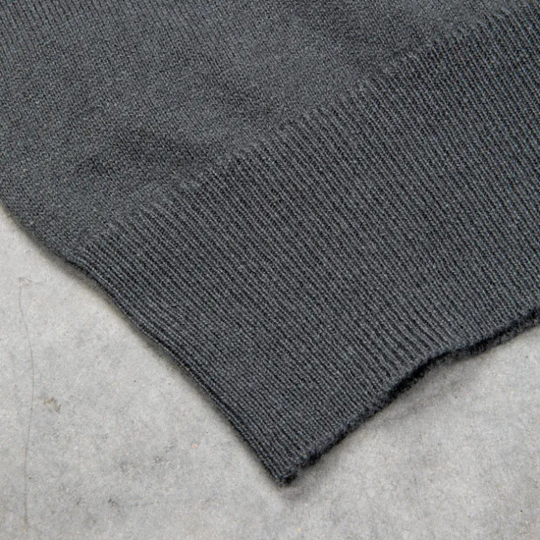 William Lockie x Frans Boone Odyssey Cash/Cotton Sweater Drill Grey