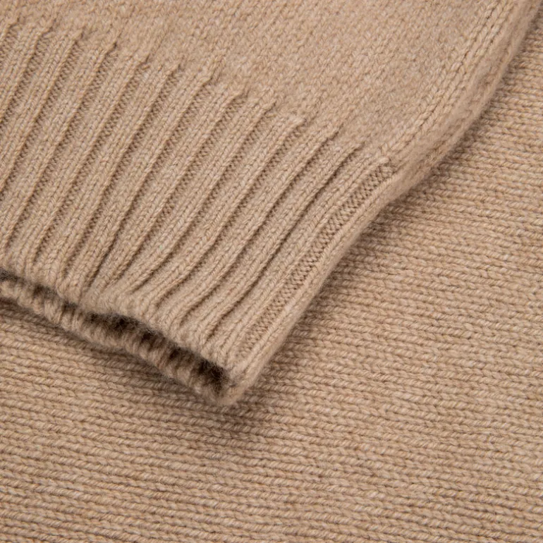 William Lockie x Frans Boone Tip Super Geelong Roll Neck Sandstorm