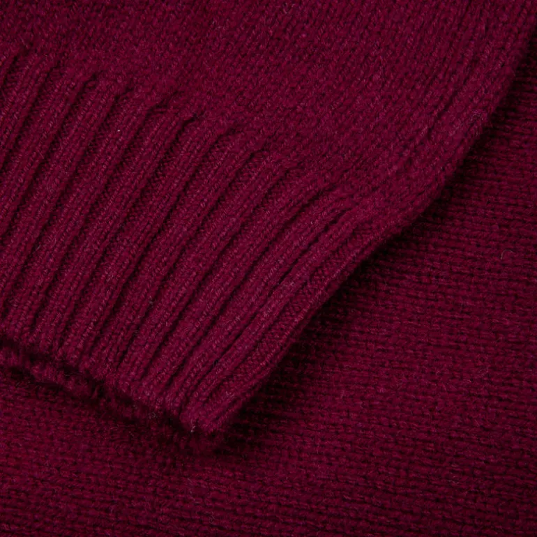 William Lockie x Frans Boone Tip Super Geelong Crew Neck Damson