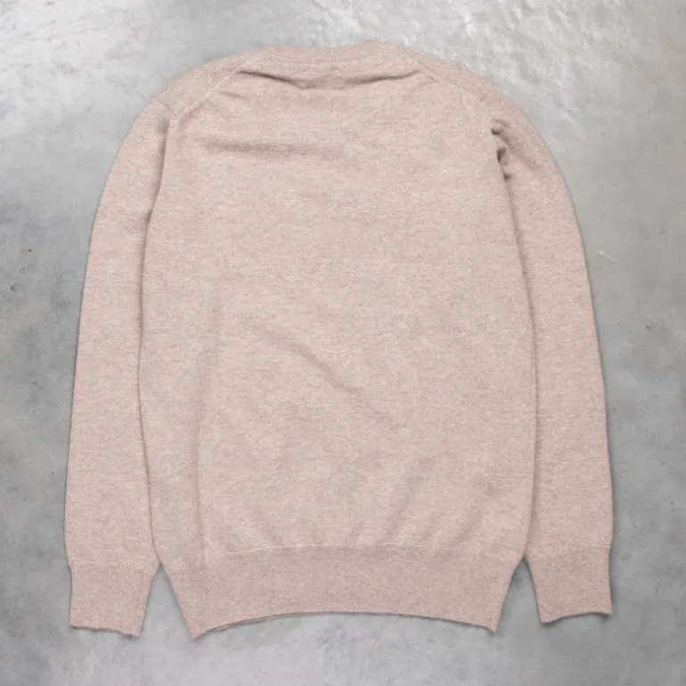 William Lockie x Frans Boone Super Geelong Vintage Fit Sweater Mushroom