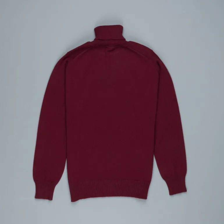 William Lockie x Frans Boone Oxton Cashmere Dolcevita Damson