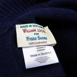 William Lockie x Frans Boone Rob Cashmere Roll-Neck Blackberry