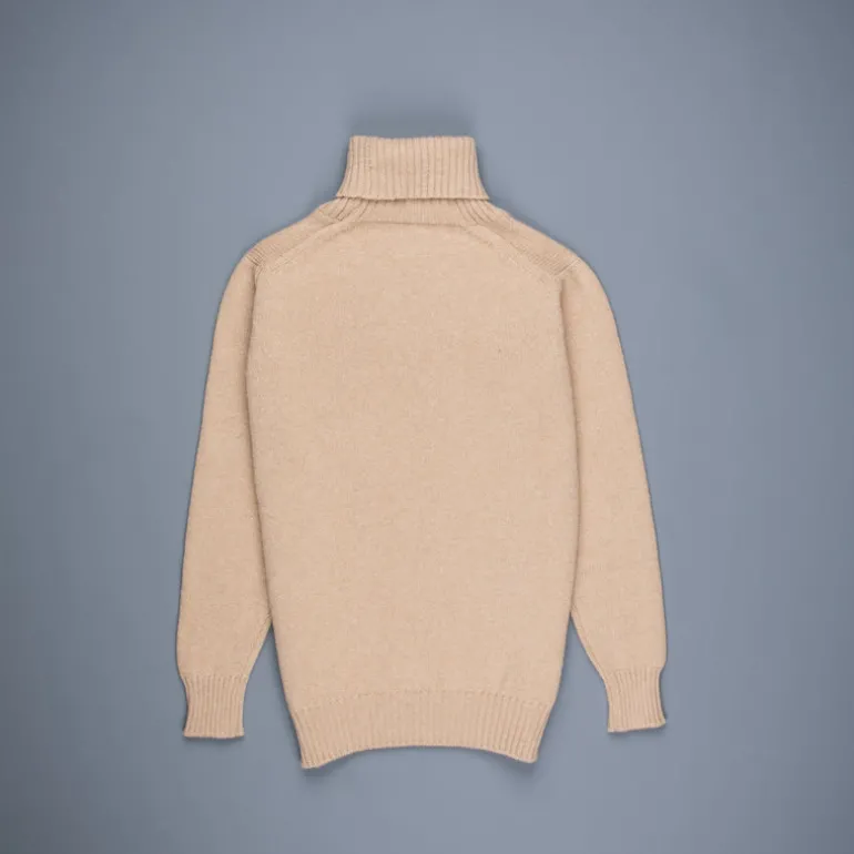 William Lockie x Frans Boone Tip Super Geelong Roll Neck Sandstorm
