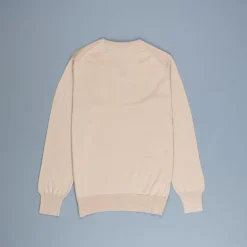 William Lockie x Frans Boone 30 gauge Loro Piana Merino's Crew Neck Sandstorm