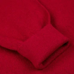 William Lockie x Frans Boone Super Geelong Roll Neck Claret