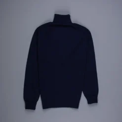 William Lockie x Frans Boone Rob Cashmere Roll-Neck Blackberry