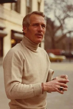 William Lockie x Frans Boone Rob Cashmere Roll-Neck Blackberry