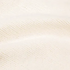 William Lockie x Frans Boone Alain Shawl Cardigan Lambswool Ecru